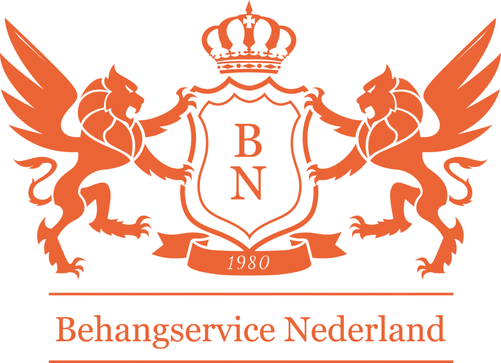 Het logo van Behangservice Nederland.